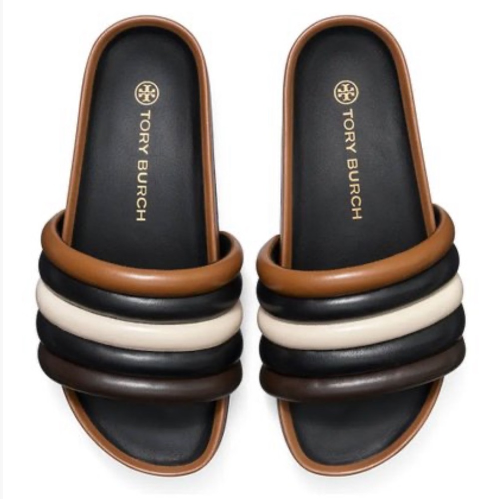 Tory Burch Quilted Flatform Sandals